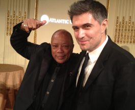 Peter and Quincy Jones (by Henry Cole)